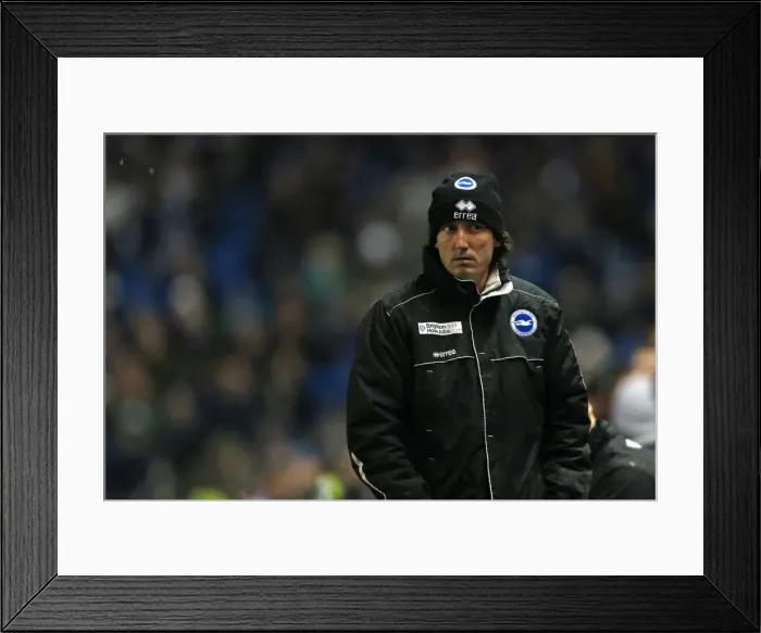 Framed Print : Mauricio Taricco of Brighton & Hove Albion in Action Against Nottingham Forest, Npower Championship, Amex Stadium, December 15, 2012 Framed Print : Mauricio Taricco of Brighton & Hove Albion in Action Against Nottingham Forest, Npower Championship, Amex Stadium, December 15, 2012