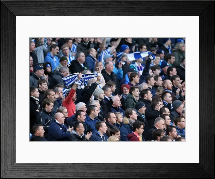 Framed Print : Brighton & Hove Albion vs. Nottingham Forest: 2012-13 Home Game Framed Print : Brighton & Hove Albion vs. Nottingham Forest: 2012-13 Home Game