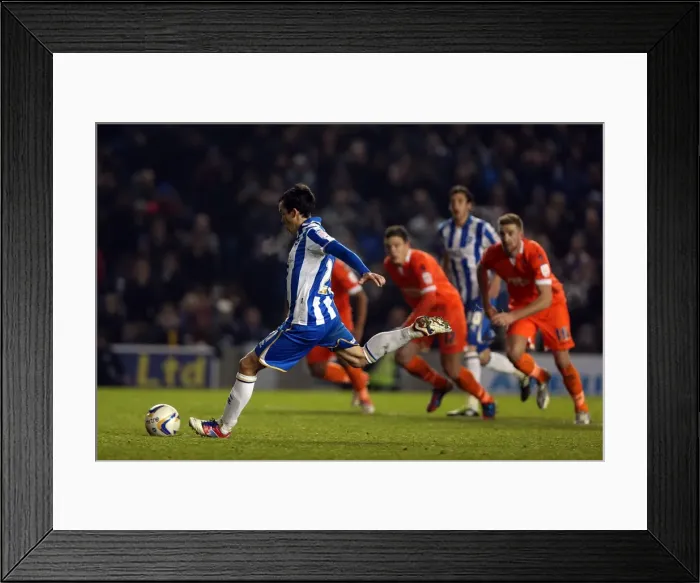 Framed Print : David Lopez's Dramatic Penalty: Brighton & Hove Albion 2-2 Millwall (December 18, 2012) Framed Print : David Lopez's Dramatic Penalty: Brighton & Hove Albion 2-2 Millwall (December 18, 2012)