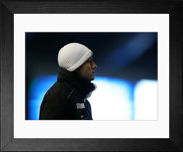 Framed Print : Mauricio Taricco Watches Brighton & Hove Albion Face Millwall at Amex Stadium (December 18, 2012) Framed Print : Mauricio Taricco Watches Brighton & Hove Albion Face Millwall at Amex Stadium (December 18, 2012)