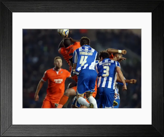 Framed Print : Brighton & Hove Albion vs Millwall: A Championship Showdown (December 18, 2012) Framed Print : Brighton & Hove Albion vs Millwall: A Championship Showdown (December 18, 2012)