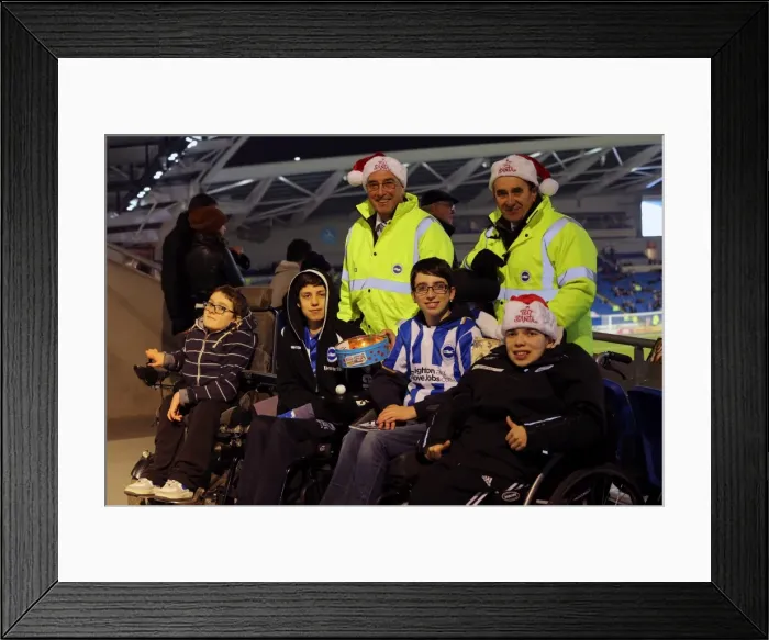 Framed Print : Brighton & Hove Albion FC: Electric Atmosphere at the Amex Stadium (2012-2013) Framed Print : Brighton & Hove Albion FC: Electric Atmosphere at the Amex Stadium (2012-2013)