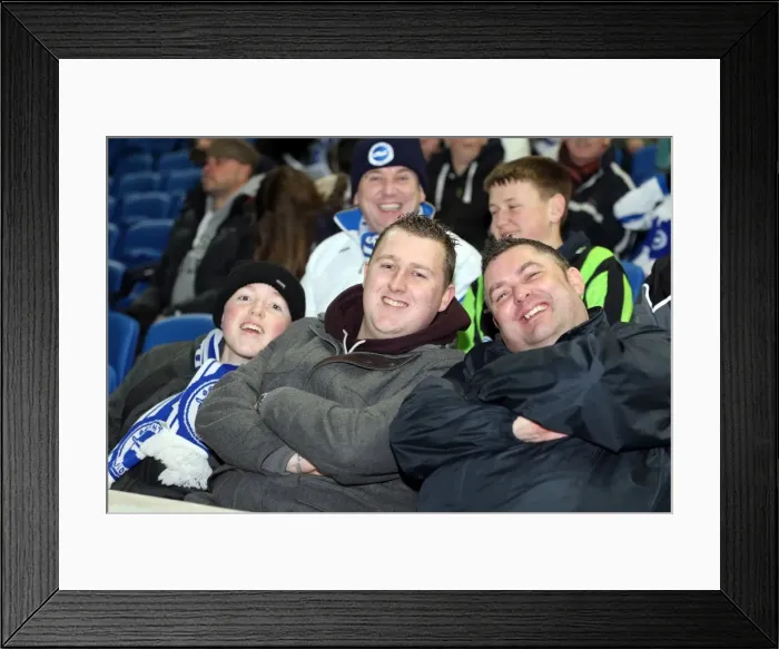 Framed Print : Brighton & Hove Albion vs Millwall: A Championship Showdown (December 18, 2012) Framed Print : Brighton & Hove Albion vs Millwall: A Championship Showdown (December 18, 2012)