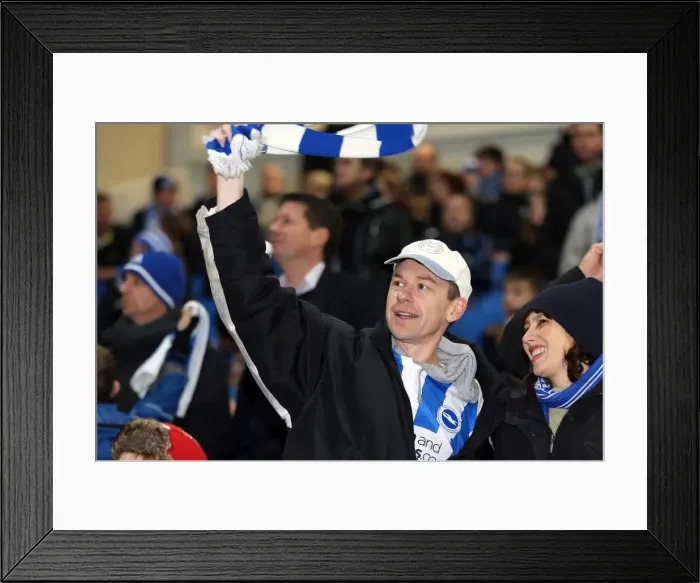 Framed Print : Brighton & Hove Albion vs Millwall: A Home Battle - 2012-13 Season Framed Print : Brighton & Hove Albion vs Millwall: A Home Battle - 2012-13 Season