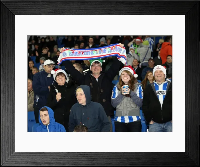 Framed Print : Brighton & Hove Albion vs Millwall: A Championship Showdown (December 18, 2012) Framed Print : Brighton & Hove Albion vs Millwall: A Championship Showdown (December 18, 2012)