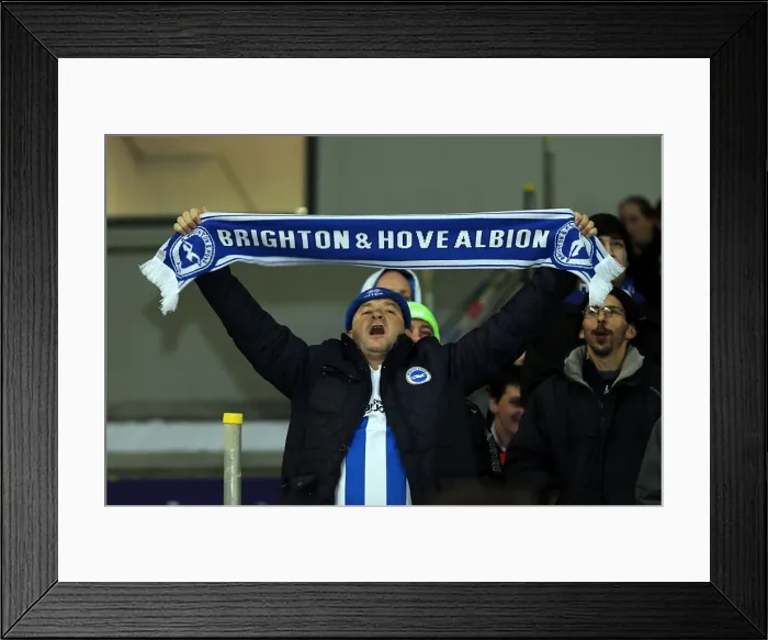 Framed Print : Brighton & Hove Albion vs Millwall: A Championship Showdown (December 18, 2012) Framed Print : Brighton & Hove Albion vs Millwall: A Championship Showdown (December 18, 2012)