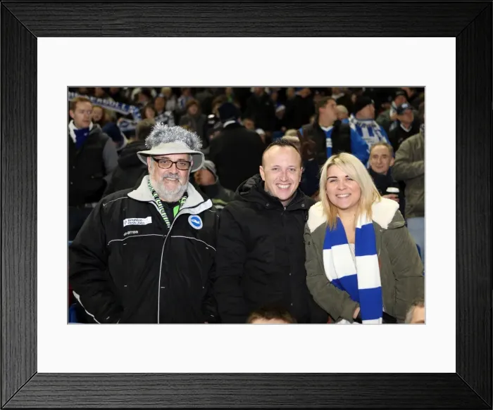 Framed Print : Brighton & Hove Albion FC: Electric Atmosphere - The Amex Stadium Crowd Shots (2012-2013) Framed Print : Brighton & Hove Albion FC: Electric Atmosphere - The Amex Stadium Crowd Shots (2012-2013)