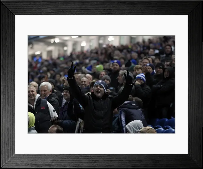 Framed Print : Brighton & Hove Albion vs. Millwall: A Championship Showdown (December 18, 2012) Framed Print : Brighton & Hove Albion vs. Millwall: A Championship Showdown (December 18, 2012)