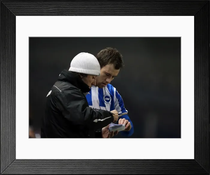 Framed Print : Brighton & Hove Albion vs Millwall: A Championship Showdown (December 18, 2012) Framed Print : Brighton & Hove Albion vs Millwall: A Championship Showdown (December 18, 2012)