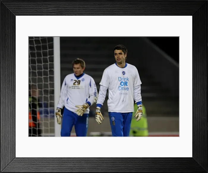 Framed Print : Brighton & Hove Albion vs. Millwall: A Championship Showdown (December 18, 2012) Framed Print : Brighton & Hove Albion vs. Millwall: A Championship Showdown (December 18, 2012)