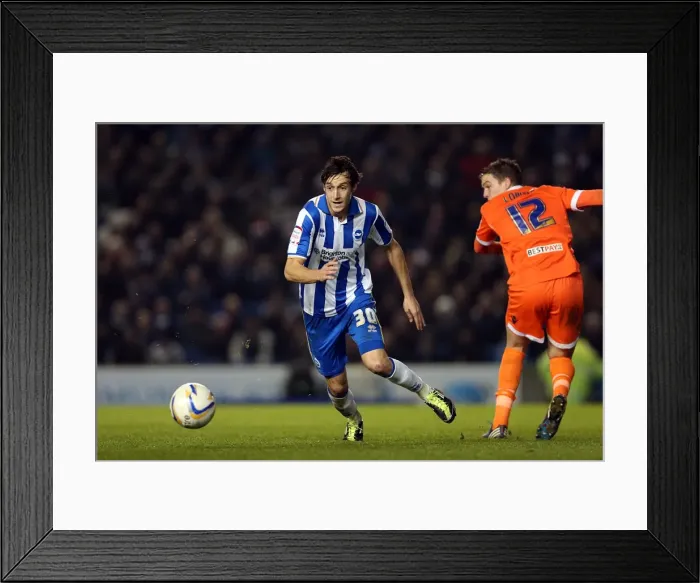 Framed Print : Brighton & Hove Albion vs Millwall: A Championship Showdown (December 18, 2012) Framed Print : Brighton & Hove Albion vs Millwall: A Championship Showdown (December 18, 2012)