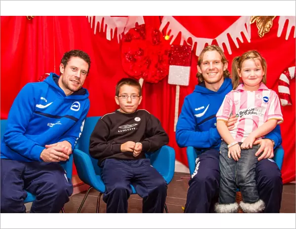 Brighton & Hove Albion Young Seagulls: 2012 Christmas Party at Santa's Magical Grotto