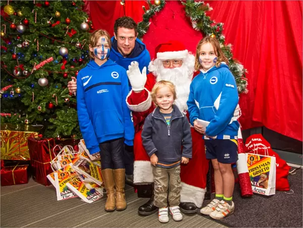 Brighton & Hove Albion Young Seagulls Magical Christmas Party at Santa's Grotto (2012)