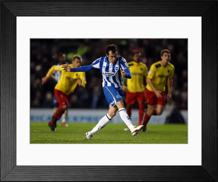 Framed Print : Flashback to the 2012-13 Home Season: Brighton & Hove Albion vs. Watford (29-12-2012) Framed Print : Flashback to the 2012-13 Home Season: Brighton & Hove Albion vs. Watford (29-12-2012)