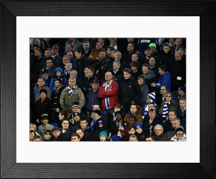Framed Print : A Glimpse into the 2012-13 Home Season: Brighton & Hove Albion vs. Watford (29-12-2012) Framed Print : A Glimpse into the 2012-13 Home Season: Brighton & Hove Albion vs. Watford (29-12-2012)