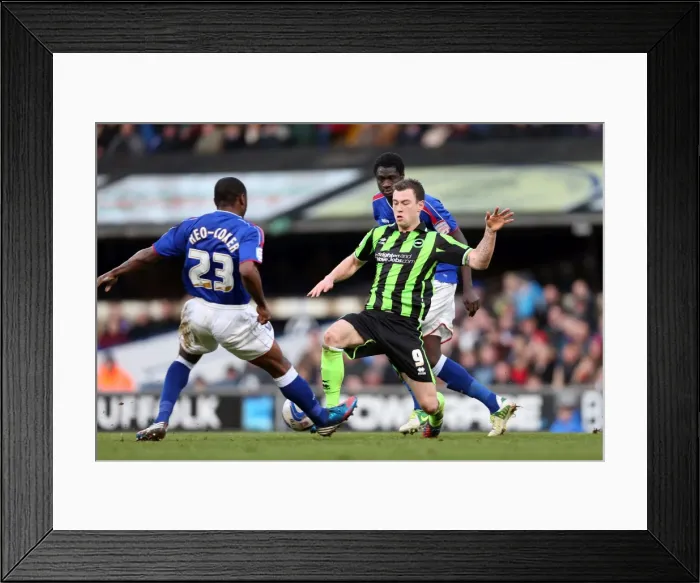 Framed Print : Brighton's Barnes Scores in Npower Championship Clash vs. Blackburn Rovers (January 1, 2013) Framed Print : Brighton's Barnes Scores in Npower Championship Clash vs. Blackburn Rovers (January 1, 2013)