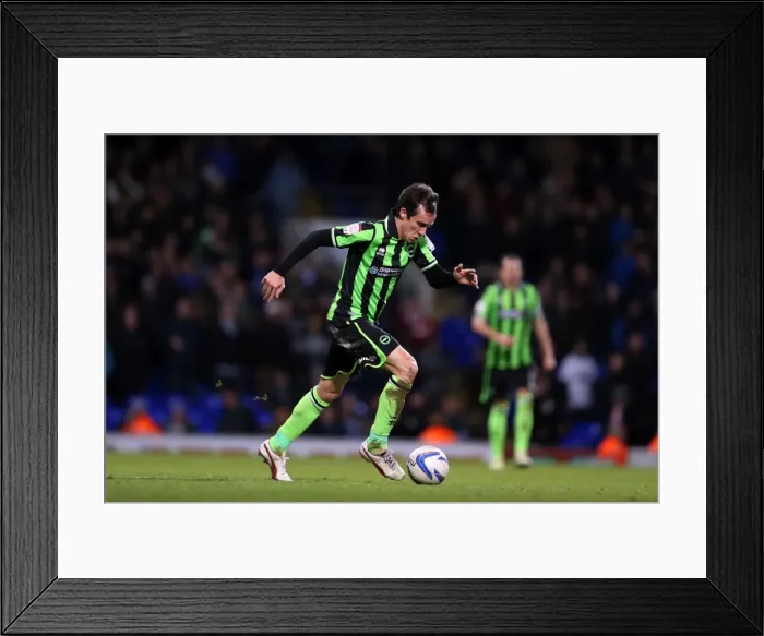 Framed Print : David Lopez in Action: Brighton & Hove Albion vs Ipswich Town, Npower Championship, January 1, 2013 Framed Print : David Lopez in Action: Brighton & Hove Albion vs Ipswich Town, Npower Championship, January 1, 2013