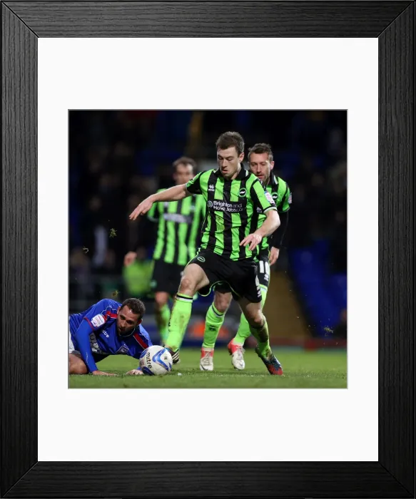 Framed Print : Brighton & Hove Albion vs Ipswich Town: A 1-1 Stalemate from the 2012-13 Season Framed Print : Brighton & Hove Albion vs Ipswich Town: A 1-1 Stalemate from the 2012-13 Season