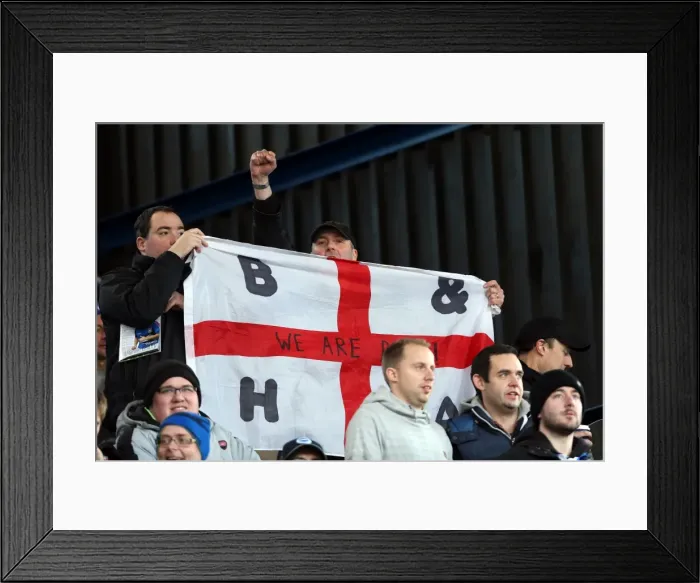 Framed Print : Brighton & Hove Albion vs Ipswich Town (Away): 01-01-2013 Framed Print : Brighton & Hove Albion vs Ipswich Town (Away): 01-01-2013