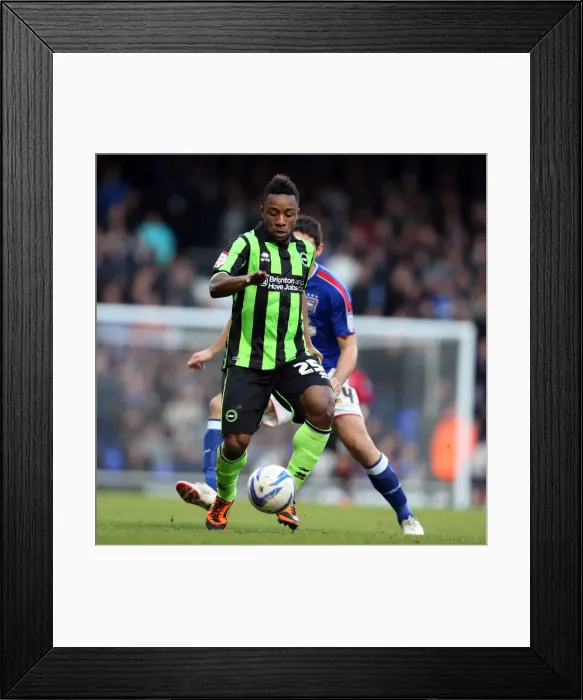 Framed Print : Brighton & Hove Albion vs. Ipswich Town: Away Game - 01-01-2013 (Season 2012-13) Framed Print : Brighton & Hove Albion vs. Ipswich Town: Away Game - 01-01-2013 (Season 2012-13)