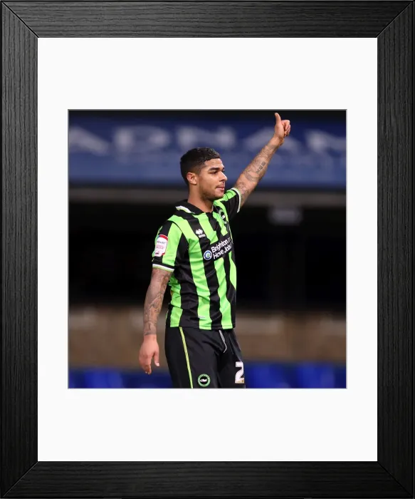 Framed Print : Brighton & Hove Albion vs. Ipswich Town: 2012-13 Away Game Framed Print : Brighton & Hove Albion vs. Ipswich Town: 2012-13 Away Game