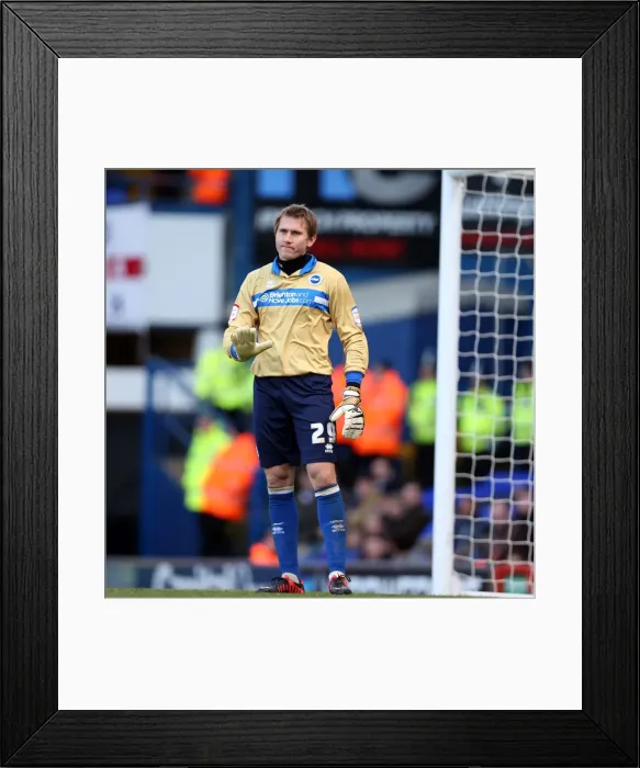 Framed Print : Brighton & Hove Albion Away at Ipswich Town (01-01-2013) Framed Print : Brighton & Hove Albion Away at Ipswich Town (01-01-2013)