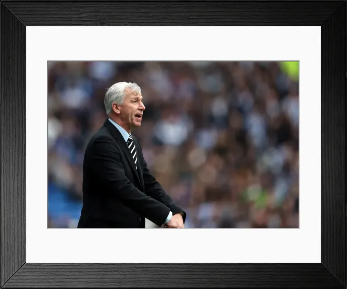 Framed Print : Alan Pardew at Brighton & Hove Albion vs Newcastle United, FA Cup 3rd Round, Amex Stadium, January 5, 2013 Framed Print : Alan Pardew at Brighton & Hove Albion vs Newcastle United, FA Cup 3rd Round, Amex Stadium, January 5, 2013