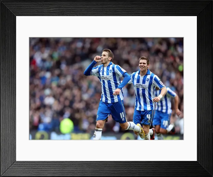 Framed Print : Andrea Orlandi's Stunner: Brighton & Hove Albion Take 1-0 Lead vs. Newcastle United, FA Cup 3rd Round, Amex Stadium (January 5, 2013) Framed Print : Andrea Orlandi's Stunner: Brighton & Hove Albion Take 1-0 Lead vs. Newcastle United, FA Cup 3rd Round, Amex Stadium (January 5, 2013)