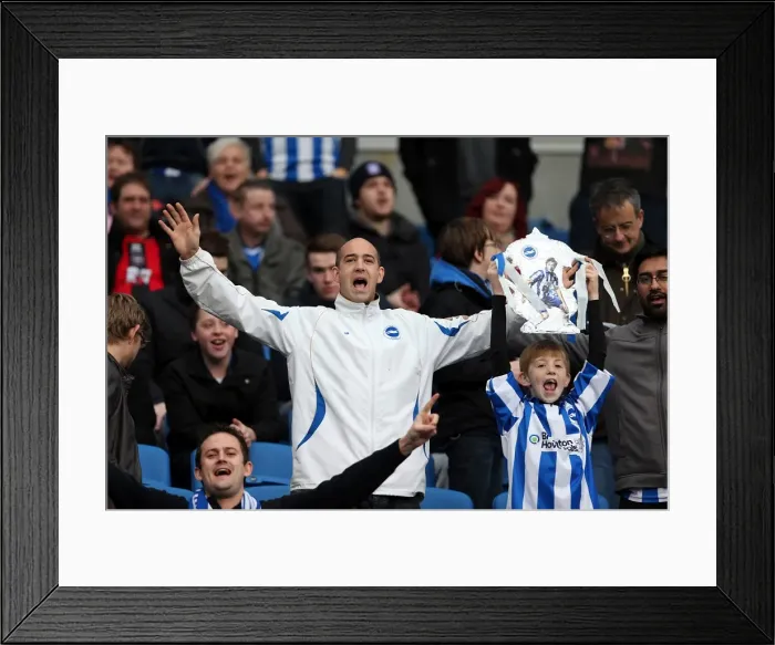 Framed Print : Brighton & Hove Albion vs. Newcastle United (05-01-2013): A Glimpse into the 2012-13 Home Season Framed Print : Brighton & Hove Albion vs. Newcastle United (05-01-2013): A Glimpse into the 2012-13 Home Season