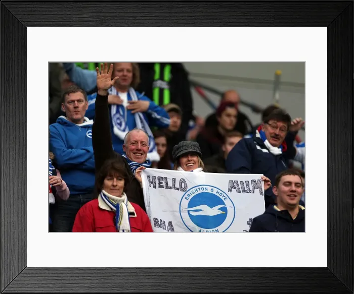 Framed Print : Brighton & Hove Albion vs. Newcastle United (05-01-2013): A Glimpse into the 2012-13 Home Season Framed Print : Brighton & Hove Albion vs. Newcastle United (05-01-2013): A Glimpse into the 2012-13 Home Season