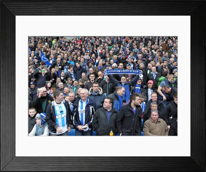 Framed Print : Brighton & Hove Albion vs. Newcastle United (05-01-2013) - A Peek into the 2012-13 Home Campaign Framed Print : Brighton & Hove Albion vs. Newcastle United (05-01-2013) - A Peek into the 2012-13 Home Campaign