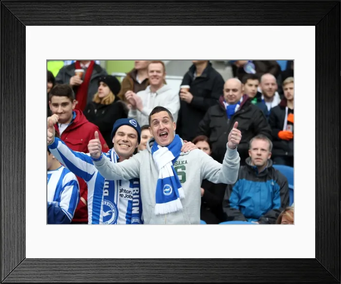 Framed Print : Brighton & Hove Albion vs. Newcastle United (05-01-2013): A Glimpse into the 2012-13 Home Season Framed Print : Brighton & Hove Albion vs. Newcastle United (05-01-2013): A Glimpse into the 2012-13 Home Season