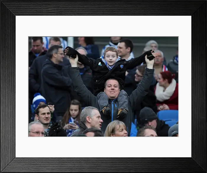 Framed Print : Brighton & Hove Albion vs. Newcastle United (05-01-2013): A Peek into the 2012-13 Home Season Framed Print : Brighton & Hove Albion vs. Newcastle United (05-01-2013): A Peek into the 2012-13 Home Season