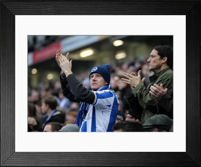 Framed Print : Brighton & Hove Albion vs. Newcastle United (05-01-2013): A Glimpse into the 2012-13 Home Season Framed Print : Brighton & Hove Albion vs. Newcastle United (05-01-2013): A Glimpse into the 2012-13 Home Season
