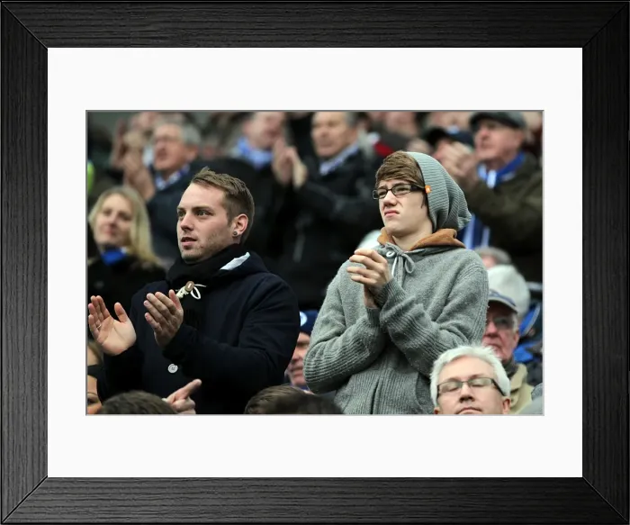 Framed Print : Brighton & Hove Albion vs. Newcastle United (05-01-2013) - A Glimpse into Our 2012-13 Home Season