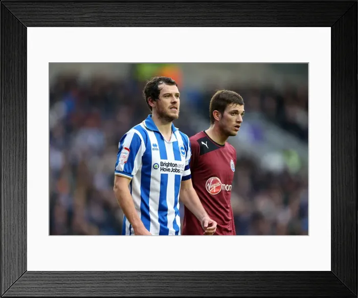 Framed Print : Brighton & Hove Albion vs. Newcastle United (05-01-2013): A Glimpse into the 2012-13 Home Season Framed Print : Brighton & Hove Albion vs. Newcastle United (05-01-2013): A Glimpse into the 2012-13 Home Season