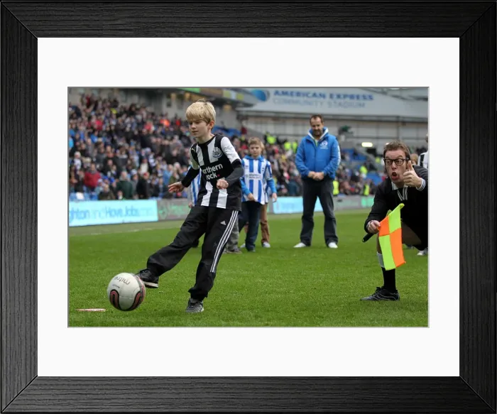 Framed Print : Brighton & Hove Albion vs. Newcastle United (05-01-2013) - A Glimpse into the 2012-13 Home Season Framed Print : Brighton & Hove Albion vs. Newcastle United (05-01-2013) - A Glimpse into the 2012-13 Home Season