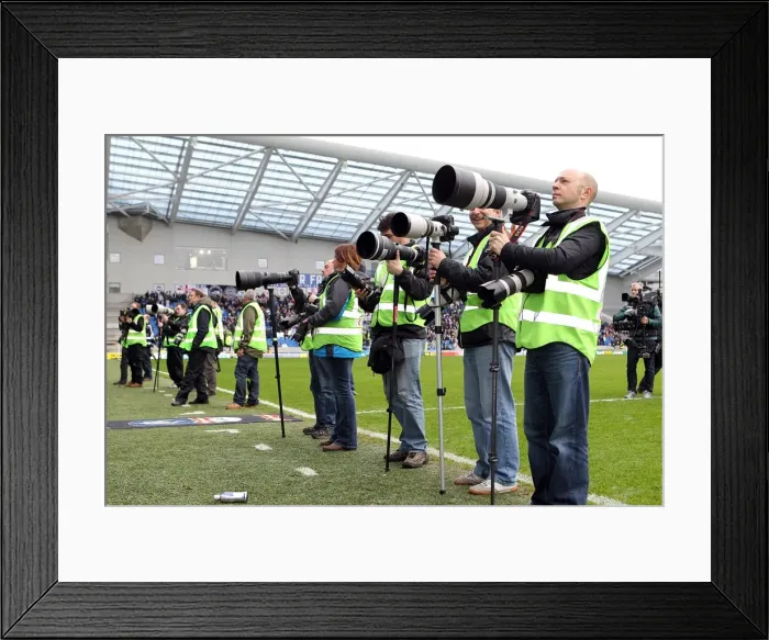 Framed Print : Brighton & Hove Albion vs. Newcastle United (05-01-2013) - A Peek into the 2012-13 Home Season
