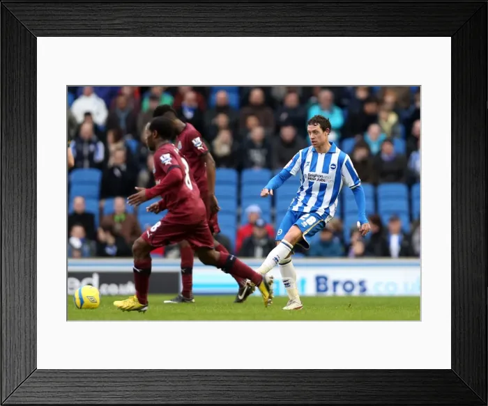 Framed Print : Brighton & Hove Albion vs. Newcastle United (05-01-2013) - A Look Back at the 2012-13 Home Season: Newcastle United Game Framed Print : Brighton & Hove Albion vs. Newcastle United (05-01-2013) - A Look Back at the 2012-13 Home Season: Newcastle United Game