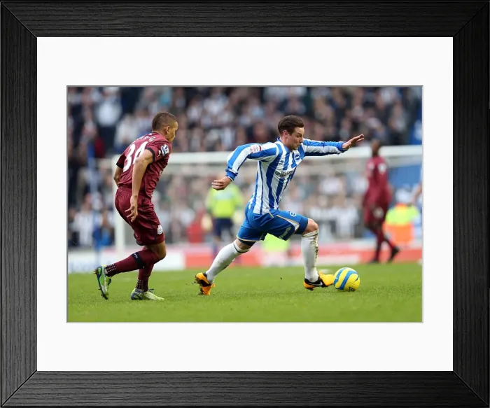Framed Print : Brighton & Hove Albion vs. Newcastle United (05-01-2013): A Glimpse into the 2012-13 Home Season Framed Print : Brighton & Hove Albion vs. Newcastle United (05-01-2013): A Glimpse into the 2012-13 Home Season