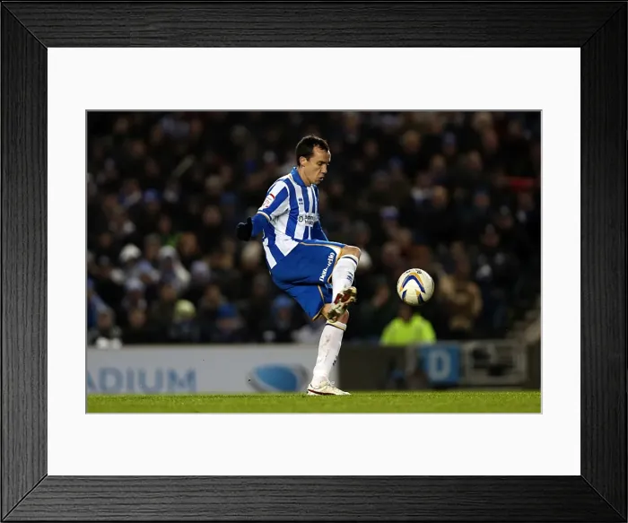 Framed Print : A Memorable Derby: Brighton & Hove Albion vs. Derby County (12-01-2013) - 2012-13 Season Home Game Framed Print : A Memorable Derby: Brighton & Hove Albion vs. Derby County (12-01-2013) - 2012-13 Season Home Game