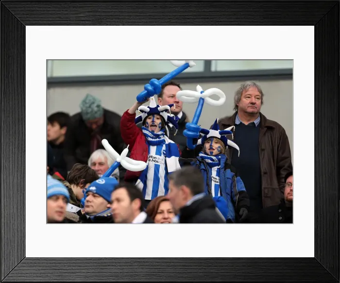 Framed Print : Brighton & Hove Albion vs. Derby County: A Memorable 2012-13 Home Game Framed Print : Brighton & Hove Albion vs. Derby County: A Memorable 2012-13 Home Game