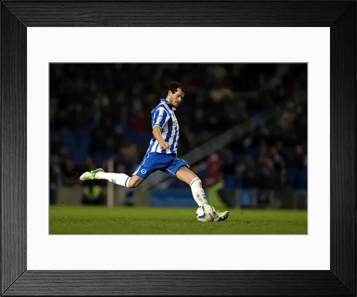 Framed Print : A Memorable Home Game: Brighton & Hove Albion vs. Derby County (January 12, 2013) - 2012-13 Season Framed Print : A Memorable Home Game: Brighton & Hove Albion vs. Derby County (January 12, 2013) - 2012-13 Season