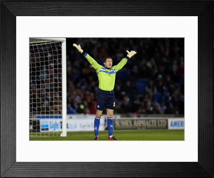 Framed Print : Brighton & Hove Albion vs. Derby County (12-01-2013) - A Glimpse into the 2012-13 Home Season Framed Print : Brighton & Hove Albion vs. Derby County (12-01-2013) - A Glimpse into the 2012-13 Home Season