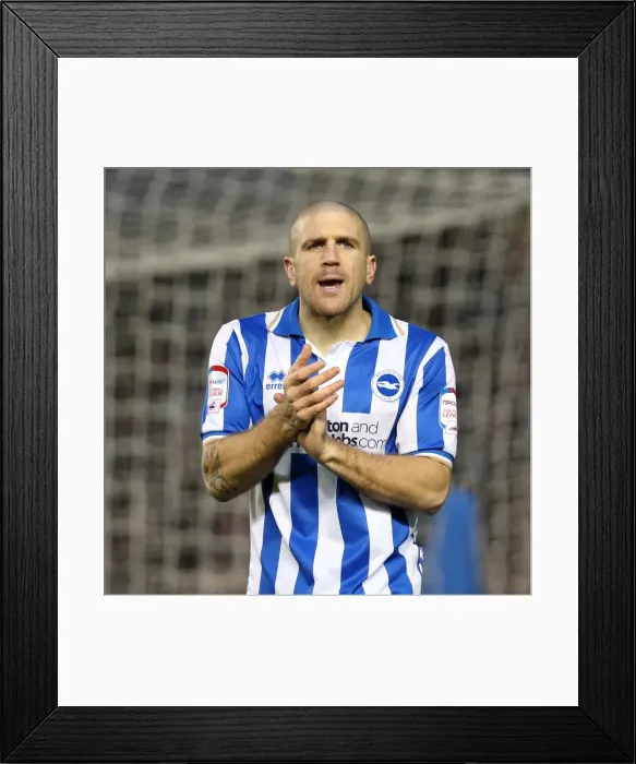 Framed Print : Brighton Derby County 130112