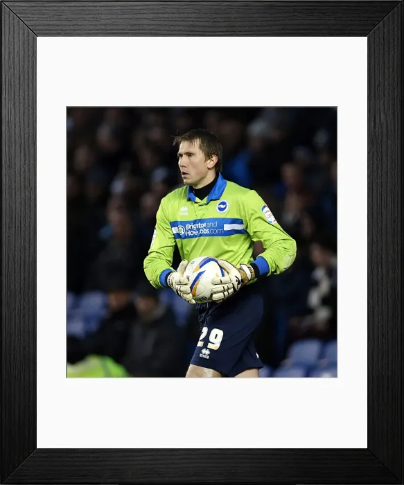 Framed Print : Brighton Derby County 130112 Framed Print : Brighton Derby County 130112