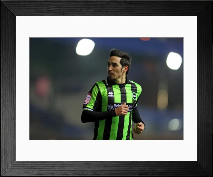 Framed Print : Vicente at St. Andrews: Brighton & Hove Albion vs. Blackburn Rovers, Championship Clash on January 19, 2013 Framed Print : Vicente at St. Andrews: Brighton & Hove Albion vs. Blackburn Rovers, Championship Clash on January 19, 2013