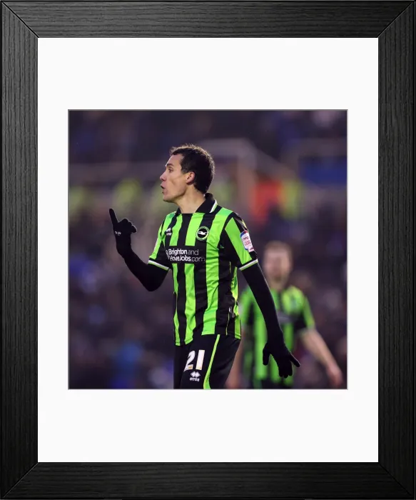 Framed Print : Brighton & Hove Albion vs. Birmingham City (Away) - Reliving the Thrills of the 2012-13 Season: A Look Back at the Exciting January Encounter Framed Print : Brighton & Hove Albion vs. Birmingham City (Away) - Reliving the Thrills of the 2012-13 Season: A Look Back at the Exciting January Encounter
