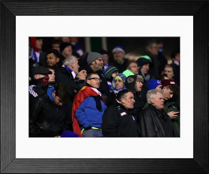 Framed Print : Brighton & Hove Albion vs. Birmingham City: A Retrospective of the 2012-13 Season - January 19, 2013