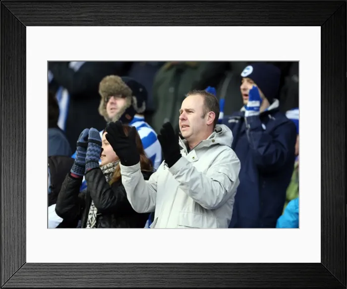 Framed Print : Brighton & Hove Albion vs Birmingham City: 2012-13 Away Game Framed Print : Brighton & Hove Albion vs Birmingham City: 2012-13 Away Game